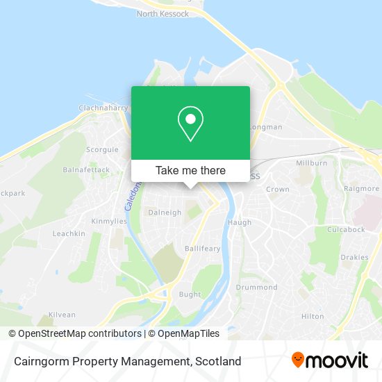 Cairngorm Property Management map