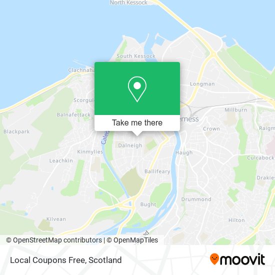 Local Coupons Free map