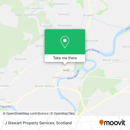 J Stewart Property Services map