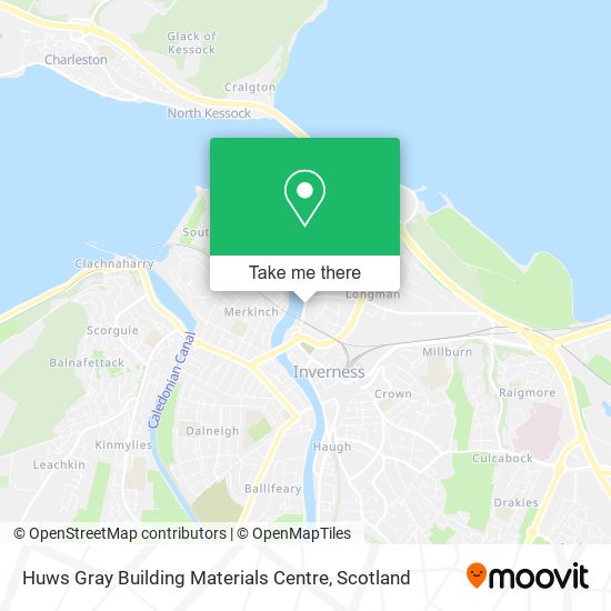 Huws Gray Building Materials Centre map