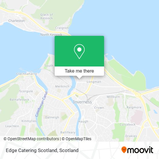 Edge Catering Scotland map