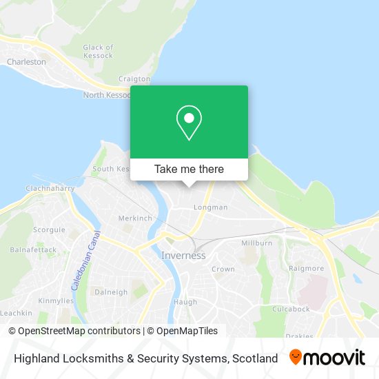 Highland Locksmiths & Security Systems map