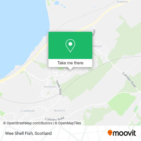 Wee Shell Fish map
