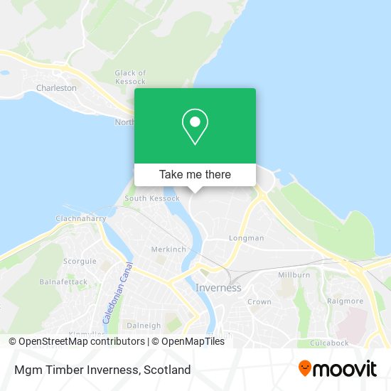 Mgm Timber Inverness map