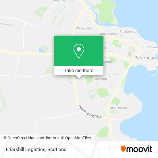 Friarshill Logistics map