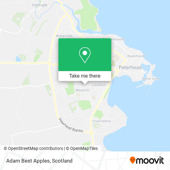 Adam Best Apples map
