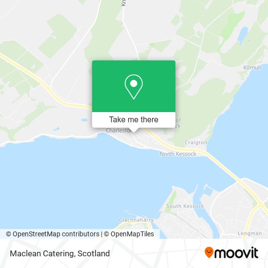 Maclean Catering map