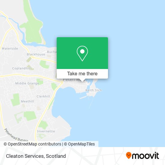 Cleaton Services map