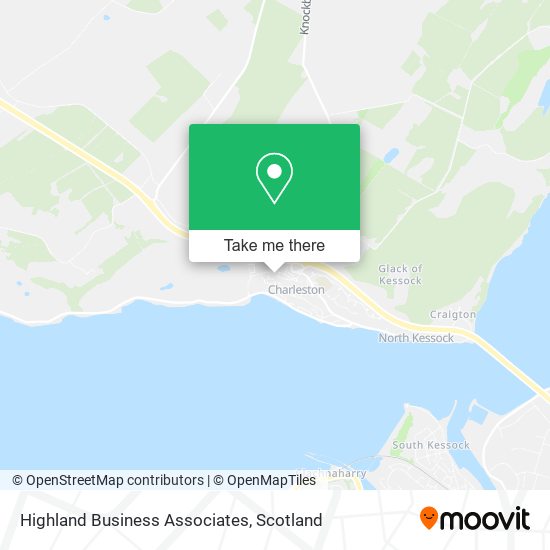 Highland Business Associates map