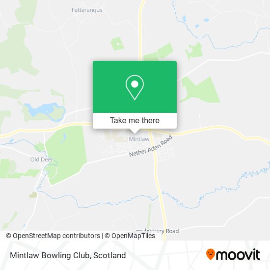 Mintlaw Bowling Club map