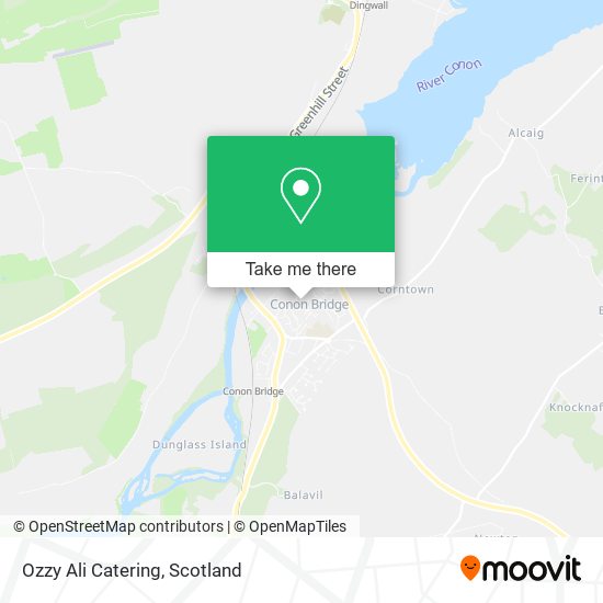 Ozzy Ali Catering map