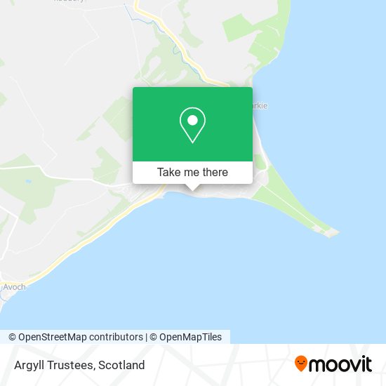 Argyll Trustees map