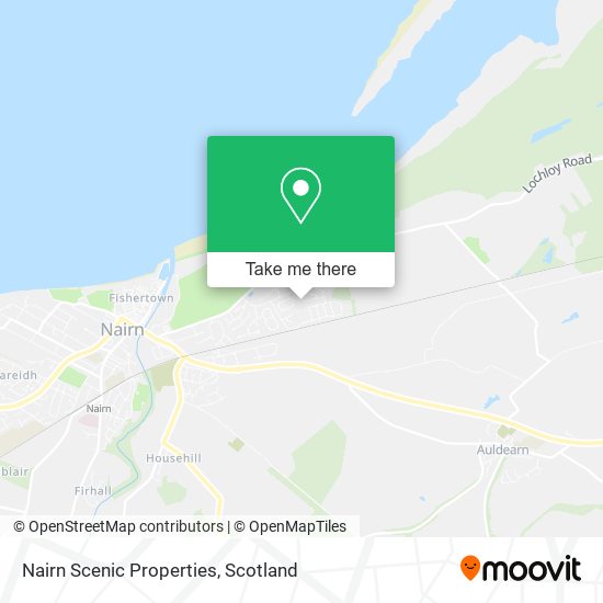 Nairn Scenic Properties map