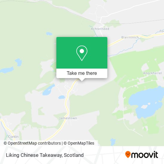 Liking Chinese Takeaway map