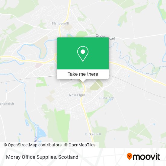 Moray Office Supplies map