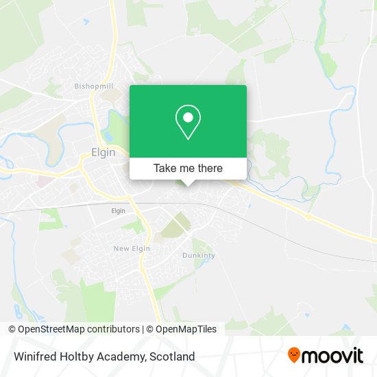 Winifred Holtby Academy map