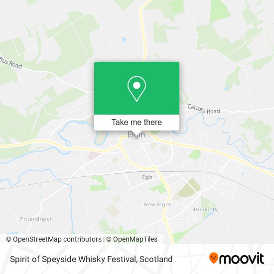 Spirit of Speyside Whisky Festival map