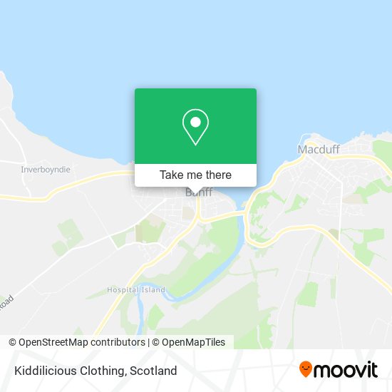 Kiddilicious Clothing map