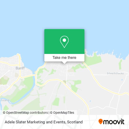 Adele Slater Marketing and Events map