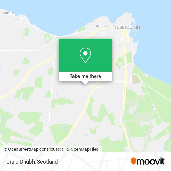 Craig Dhubh map