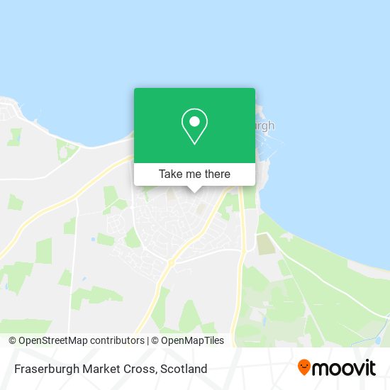 Fraserburgh Market Cross map