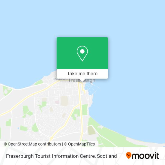 Fraserburgh Tourist Information Centre map