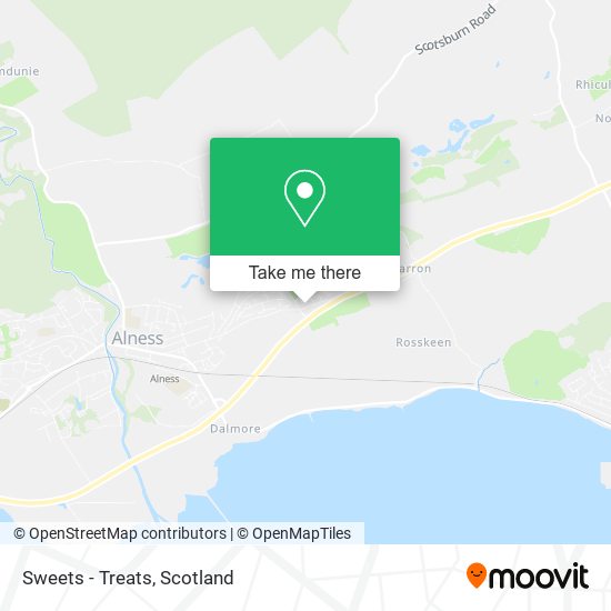 Sweets - Treats map