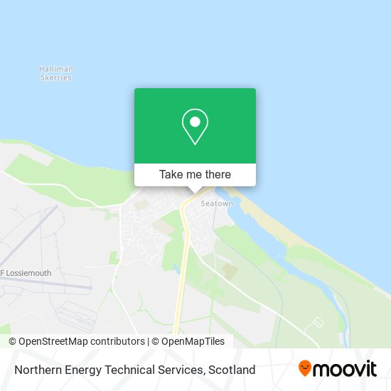 Northern Energy Technical Services map
