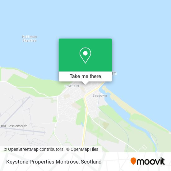Keystone Properties Montrose map
