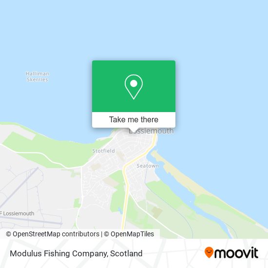 Modulus Fishing Company map