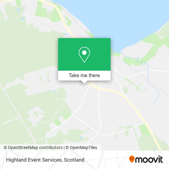 Highland Event Services map