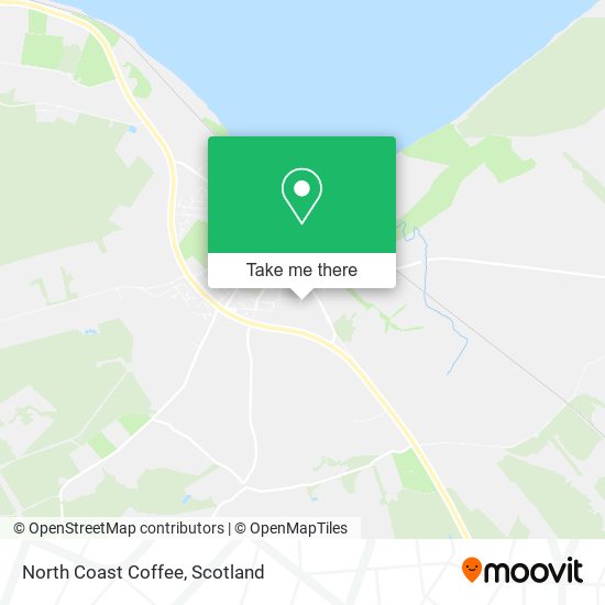 North Coast Coffee map