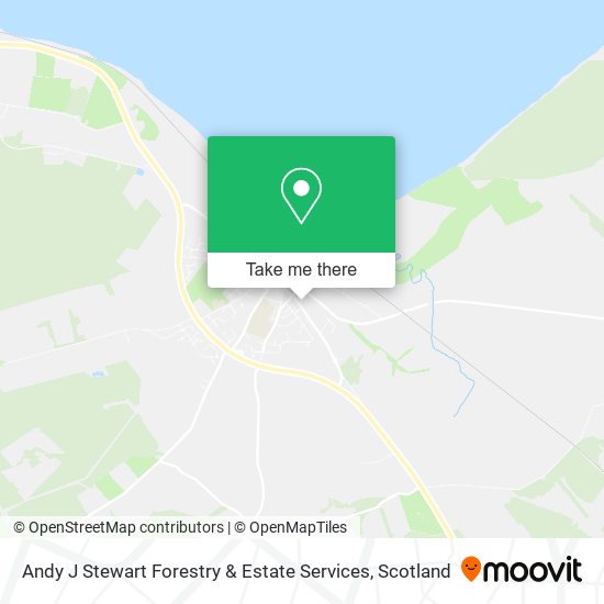 Andy J Stewart Forestry & Estate Services map