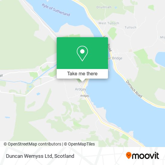 Duncan Wemyss Ltd map
