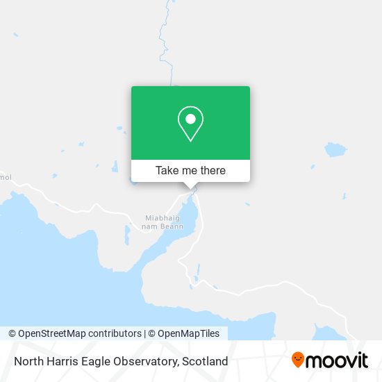 North Harris Eagle Observatory map