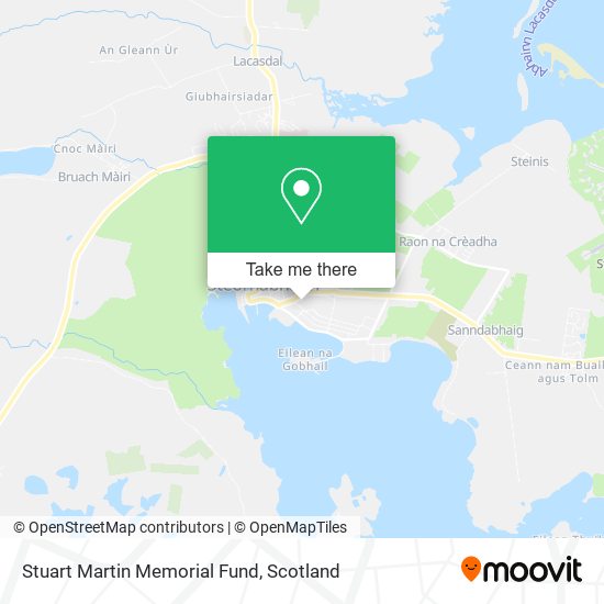 Stuart Martin Memorial Fund map