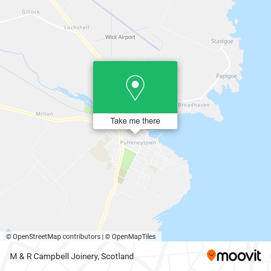 M & R Campbell Joinery map