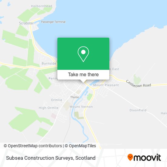 Subsea Construction Surveys map