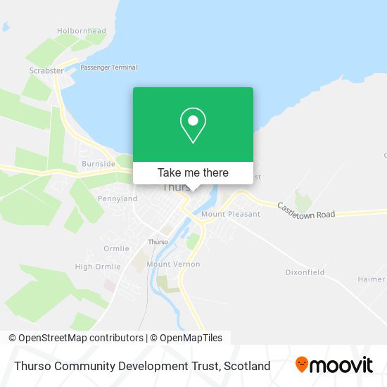 Thurso Community Development Trust map