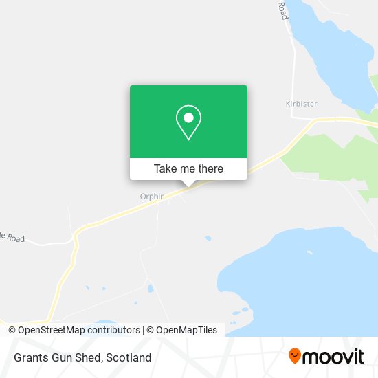 Grants Gun Shed map