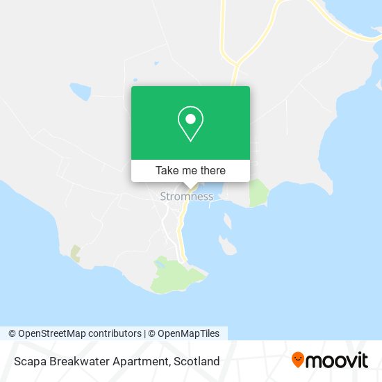 Scapa Breakwater Apartment map