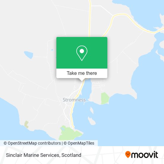 Sinclair Marine Services map