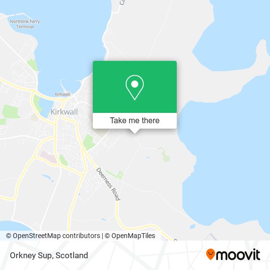 Orkney Sup map