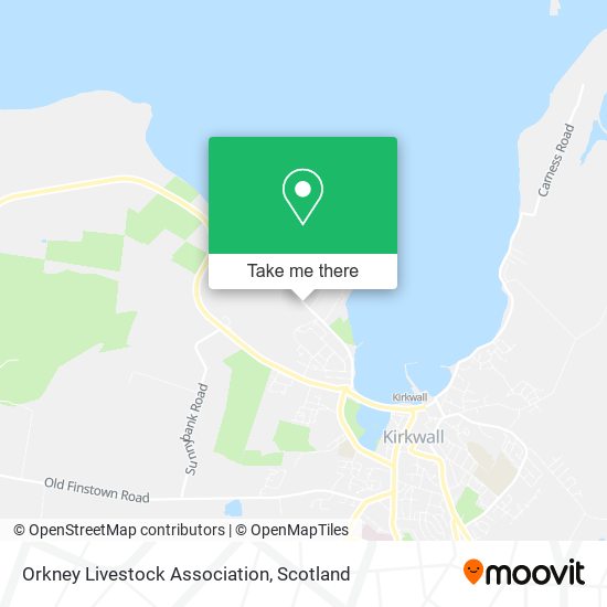 Orkney Livestock Association map