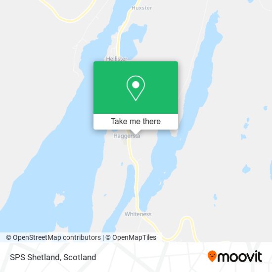 SPS Shetland map