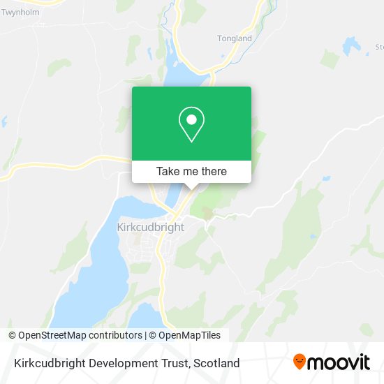 Kirkcudbright Development Trust map