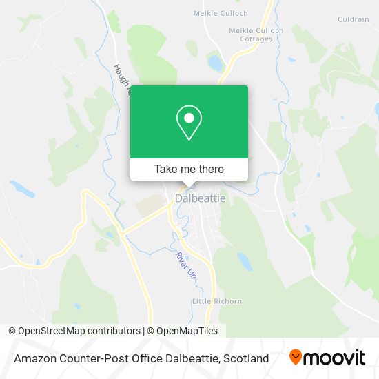 Amazon Counter-Post Office Dalbeattie map