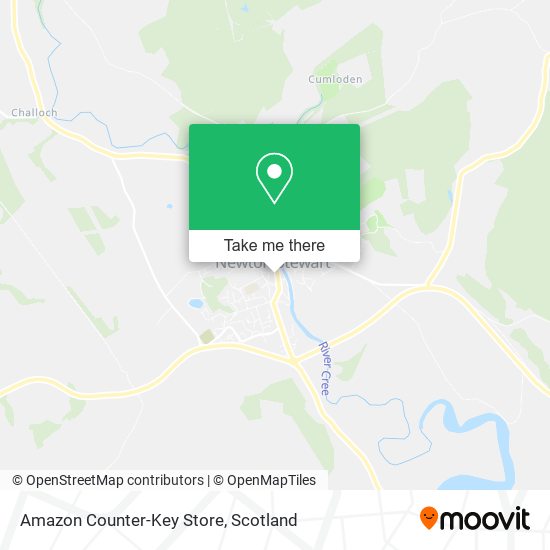 Amazon Counter-Key Store map