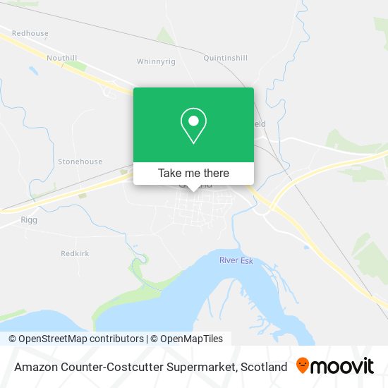 Amazon Counter-Costcutter Supermarket map