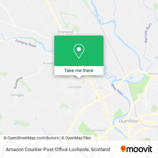 Amazon Counter-Post Office Lochside map
